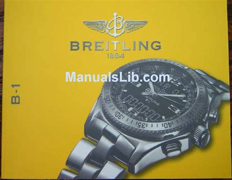 manual breitling b1|Breitling b1 price.